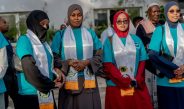 Somali National Union of Healthcare Workers (SONUH) proudly participated in a historic demonstration organized by SOCOTU, the federation to which SONUH is affiliated.